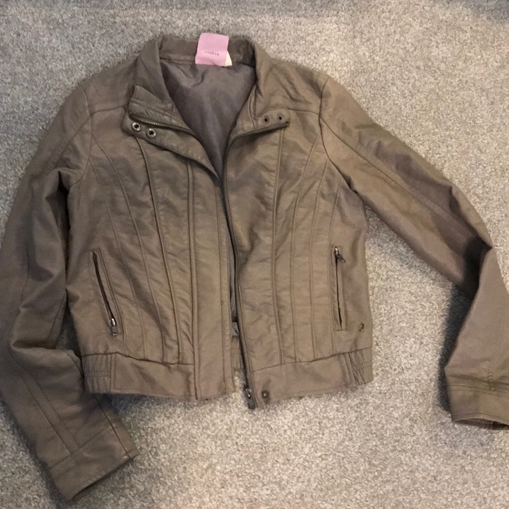 Leather jacket